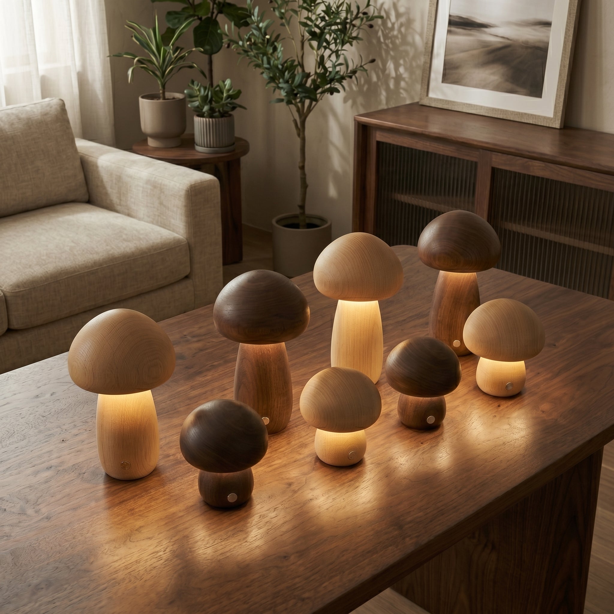 Mushroom Glow Table Lamp | Archidea Lumen – Archidea Home