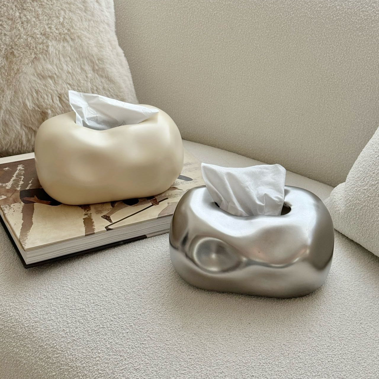 Atelier Bubble Ceramic Tissue Box
