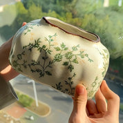 Atelier Floral Crackle Tissue Box