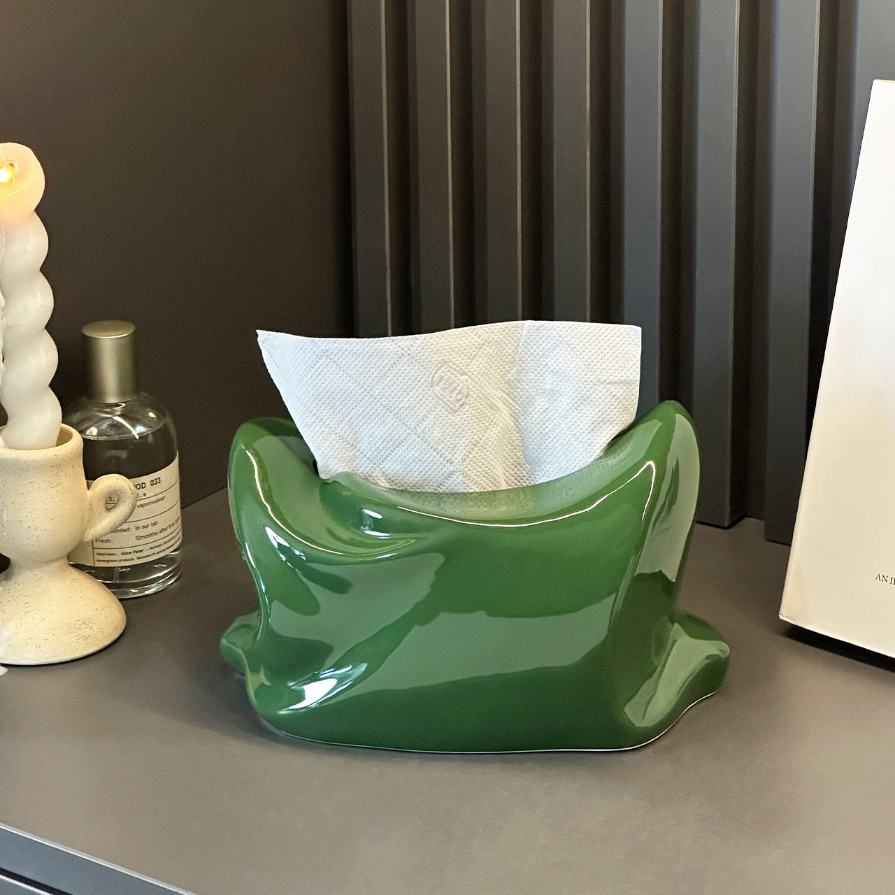 Atelier Pillow Shaped Tissue Box