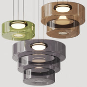 Lumen Carla Bauhaus Glass Pendant Light