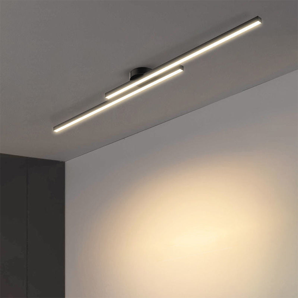 Lumen Aluminum Strip Ceiling Light