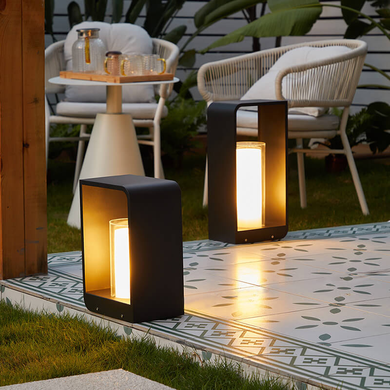 Lumen Framed Glow Outdoor Lantern
