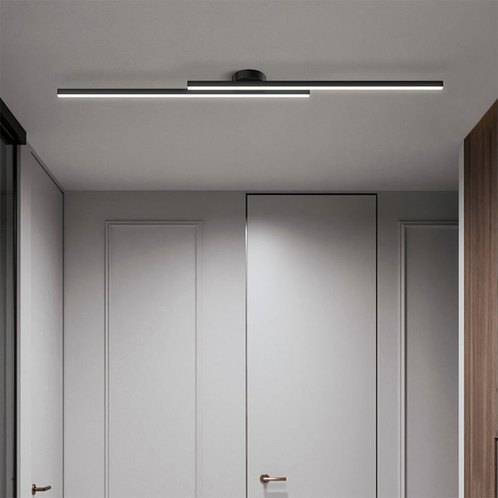 Lumen Aluminum Strip Ceiling Light