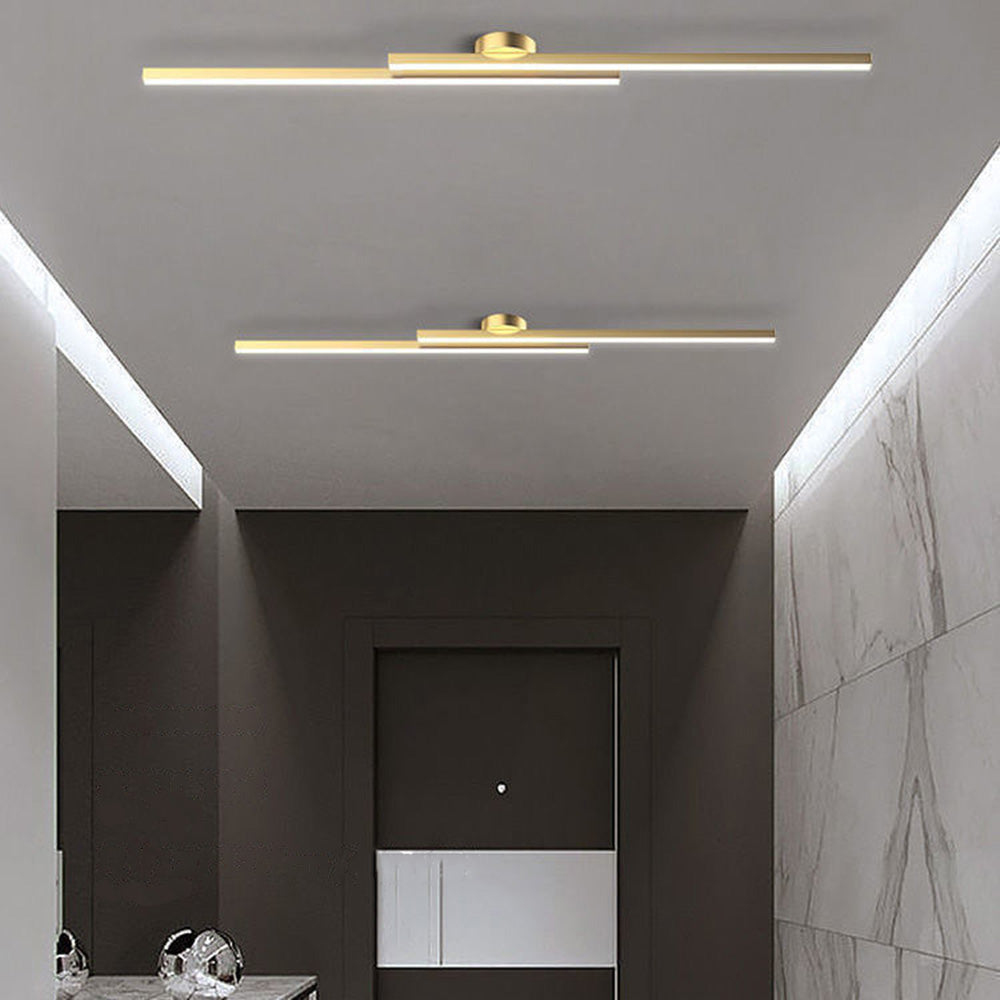 Lumen Aluminum Strip Ceiling Light