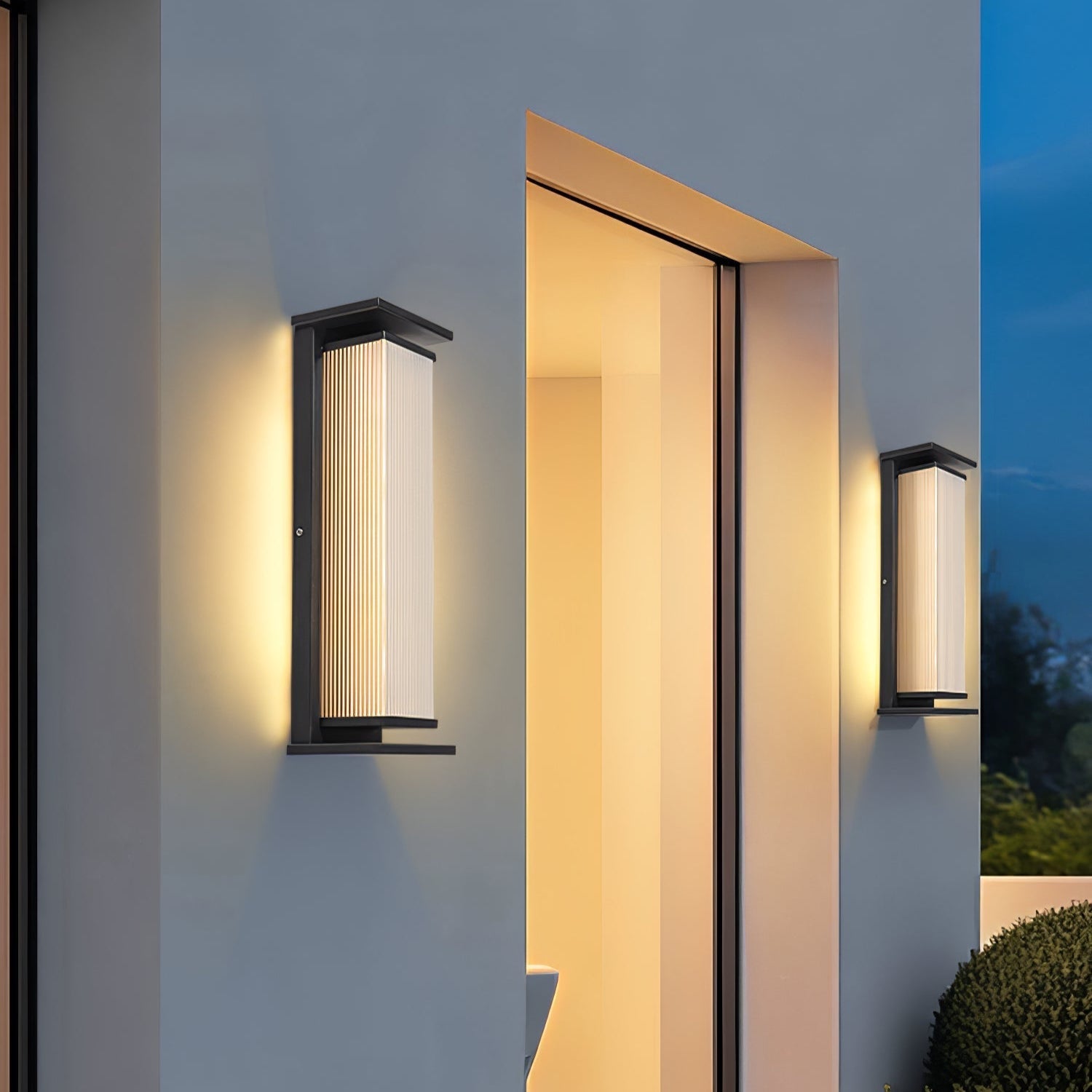 Lumen Solar Box Wall Lamp