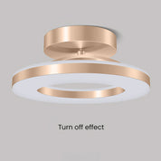 Lumen Iron Hallway LED Ceiling Light