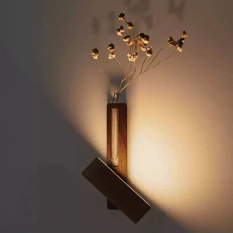 Lumen Ambient Wood Wall Light