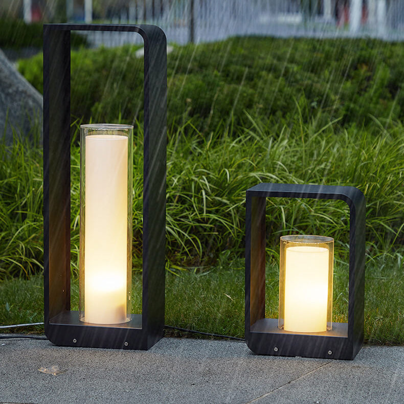 Lumen Framed Glow Outdoor Lantern