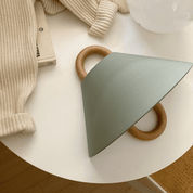 Lumen Wooden Pleated Wall Sconce