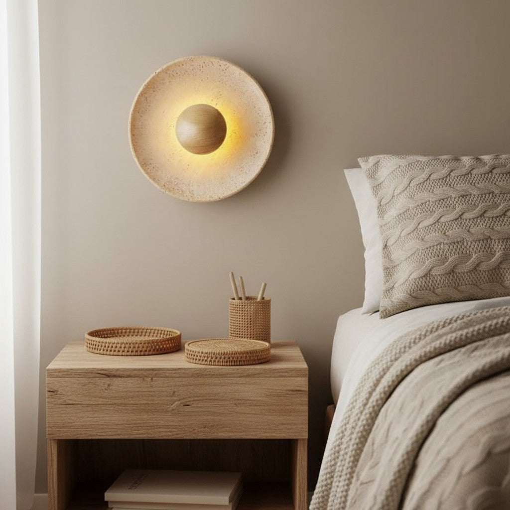 Lumen Heliara Halo Wall Light