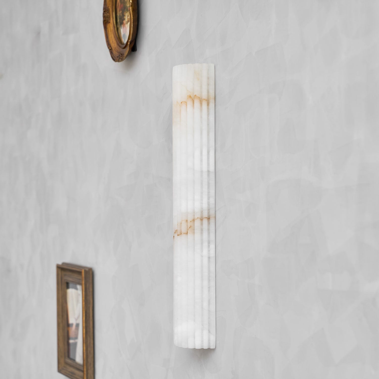 Lumen Alvia Alabaster Wall Light
