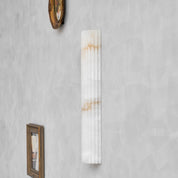 Lumen Alvia Alabaster Wall Light
