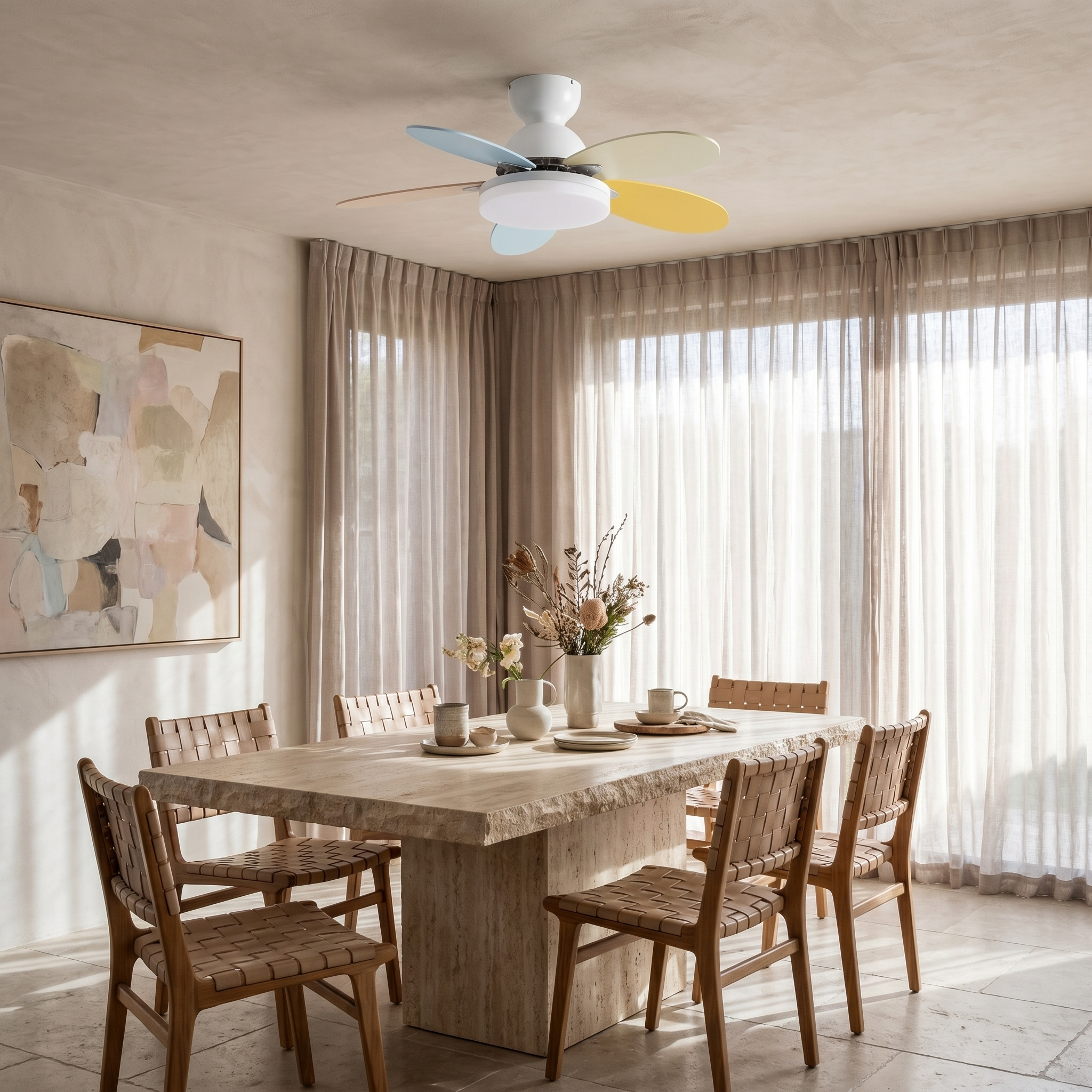 Lumen Petal Blade Ceiling Fan
