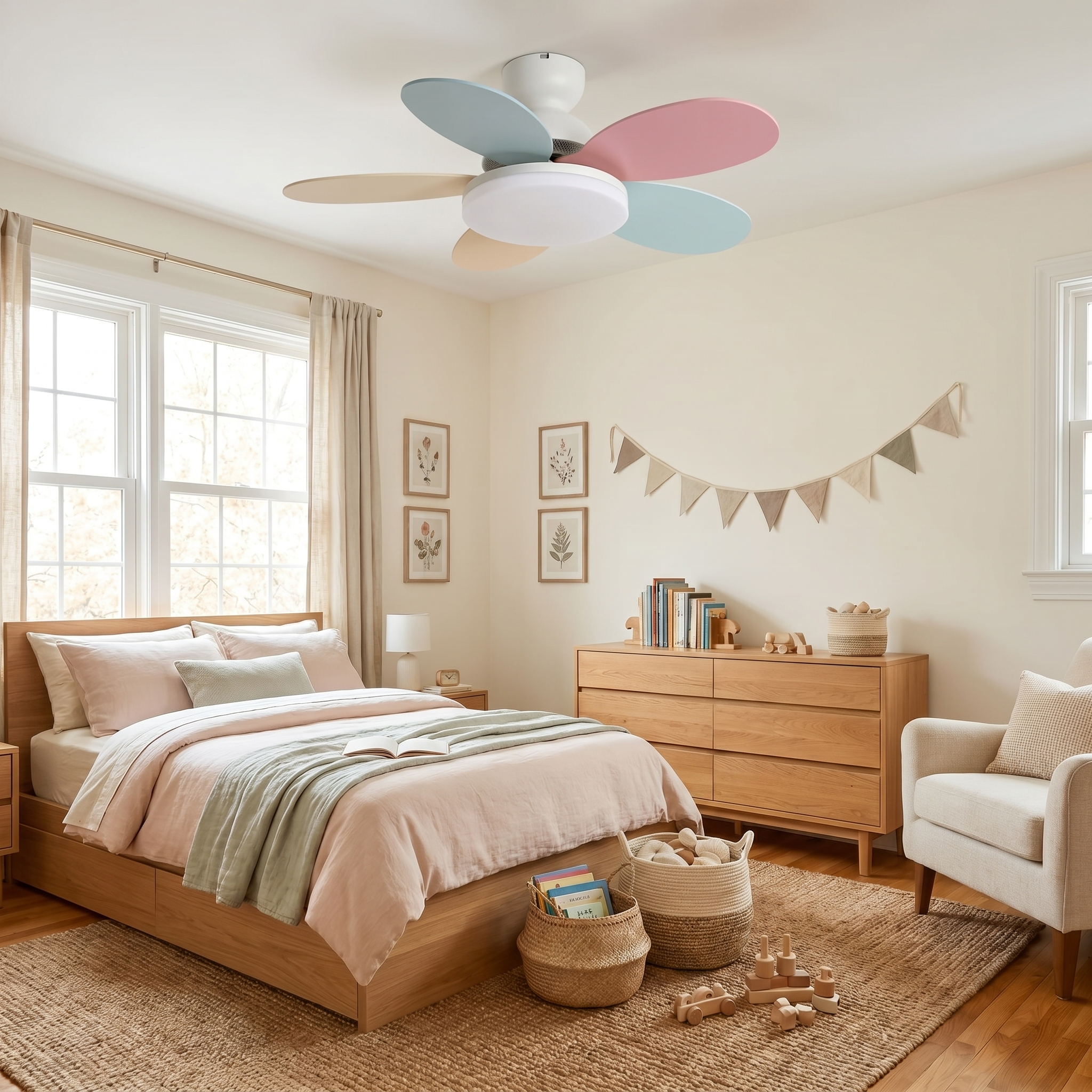 Lumen Petal Blade Ceiling Fan