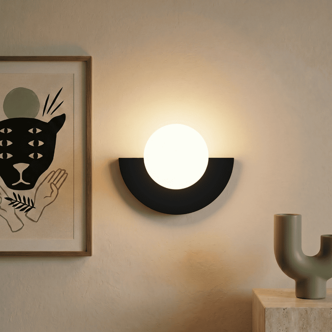 Lumen Nordic Semicircle Wall Sconce