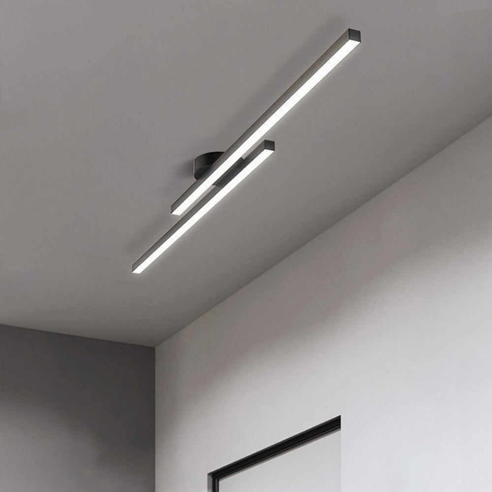 Lumen Aluminum Strip Ceiling Light