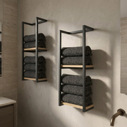 Atelier Wall Mounted Towel Shelf