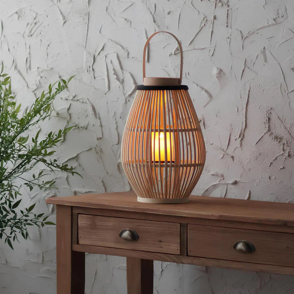 Lumen Woven Bamboo Lantern