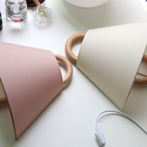 Lumen Wooden Pleated Wall Sconce