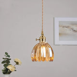 Lumen Petal Glass Pendant Light