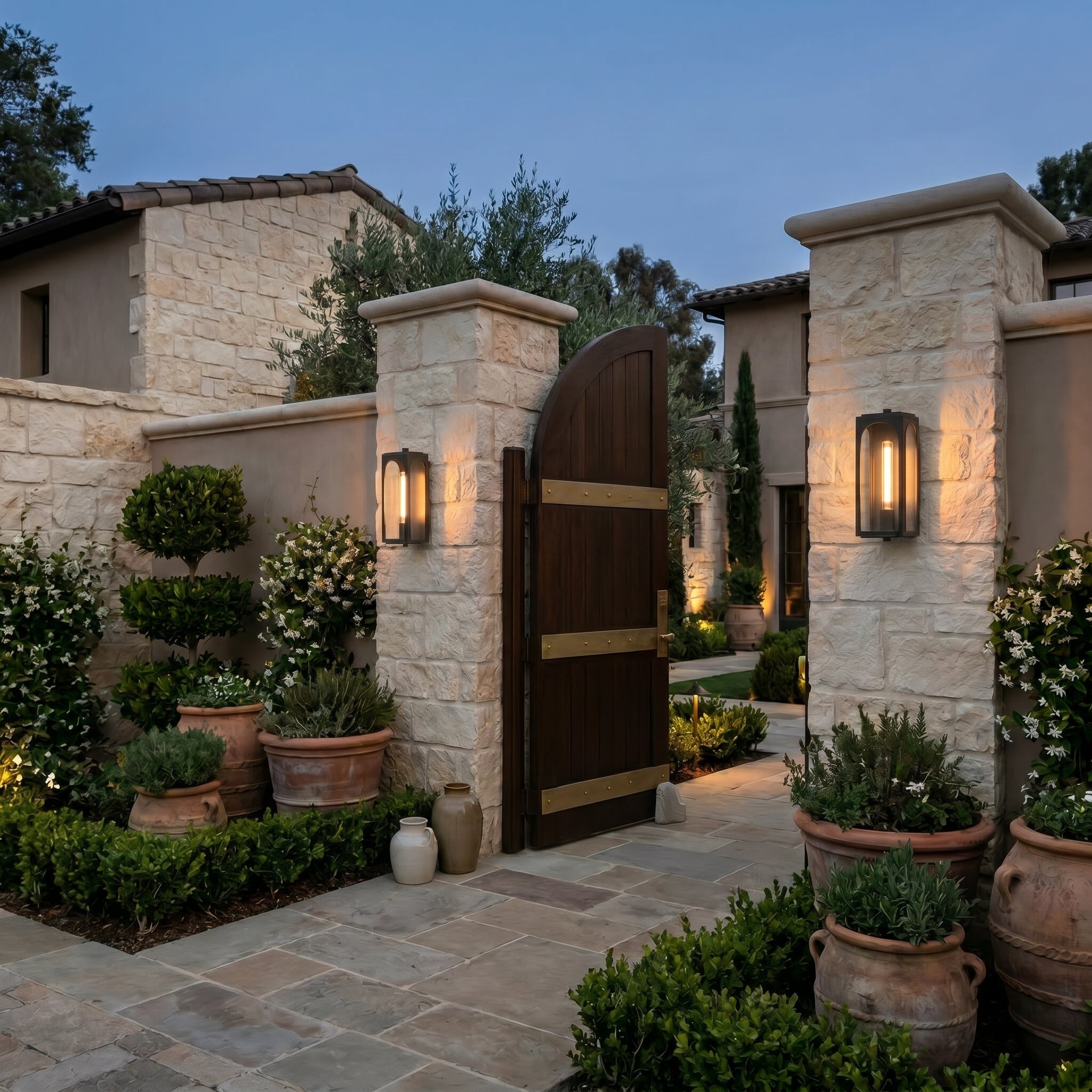 Lumen Palladian Outdoor Wall Sconce
