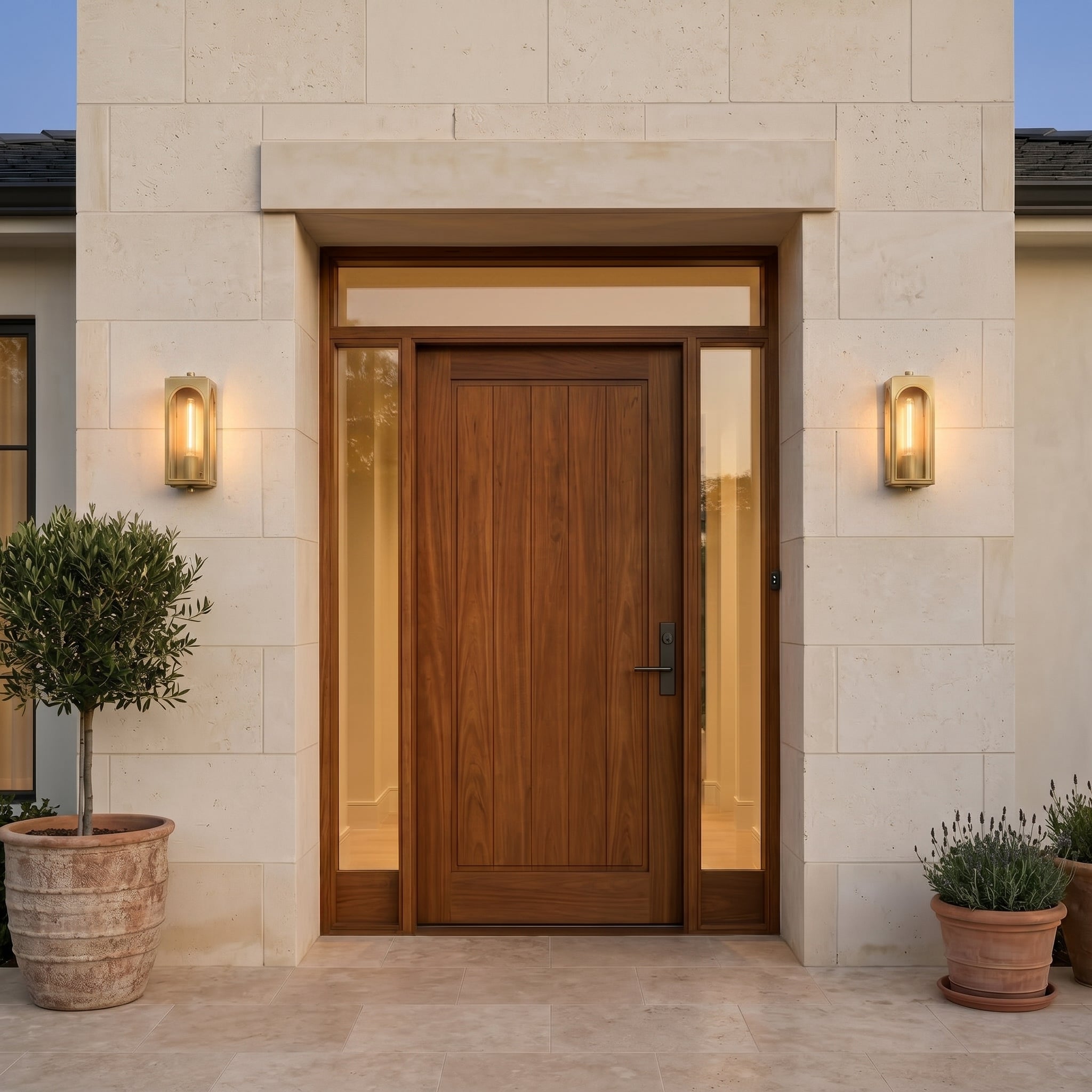 Lumen Palladian Outdoor Wall Sconce