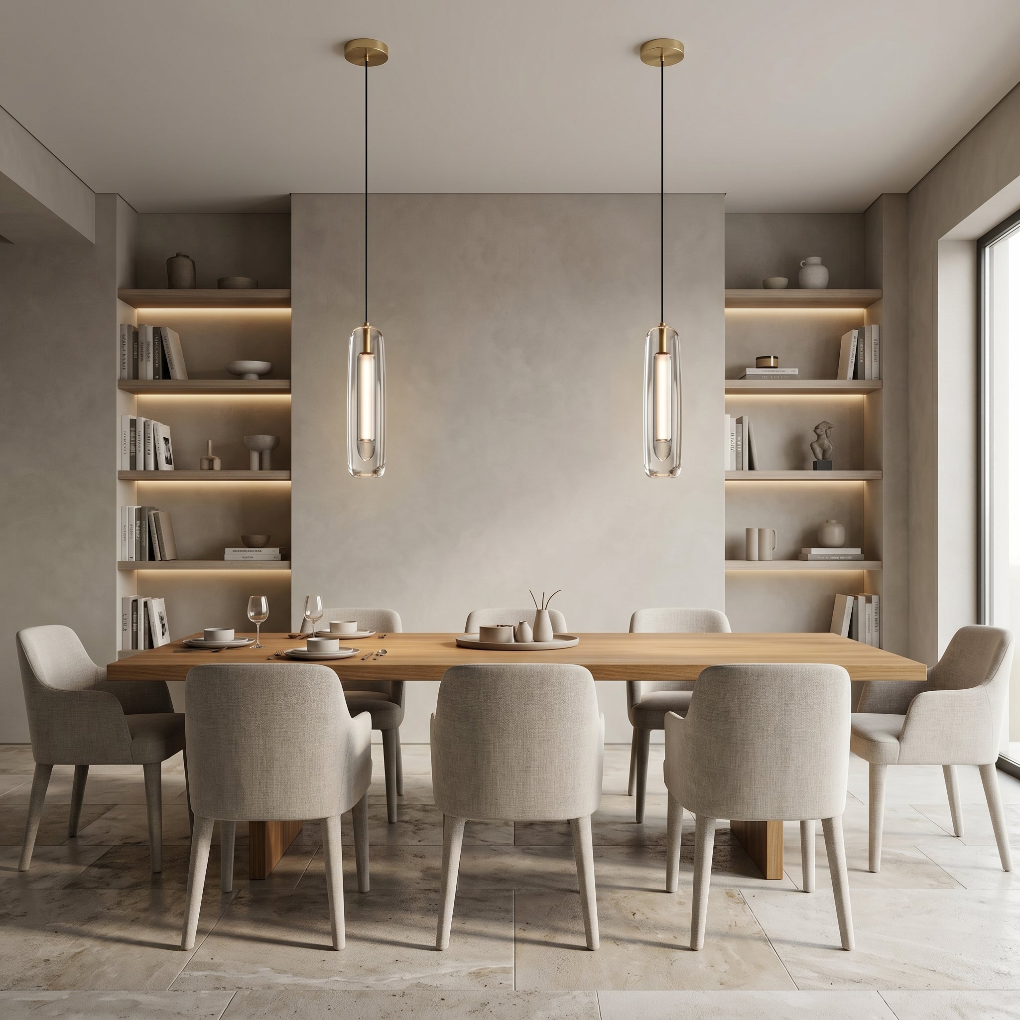 Lumen Audrey Crystal Pendant Light