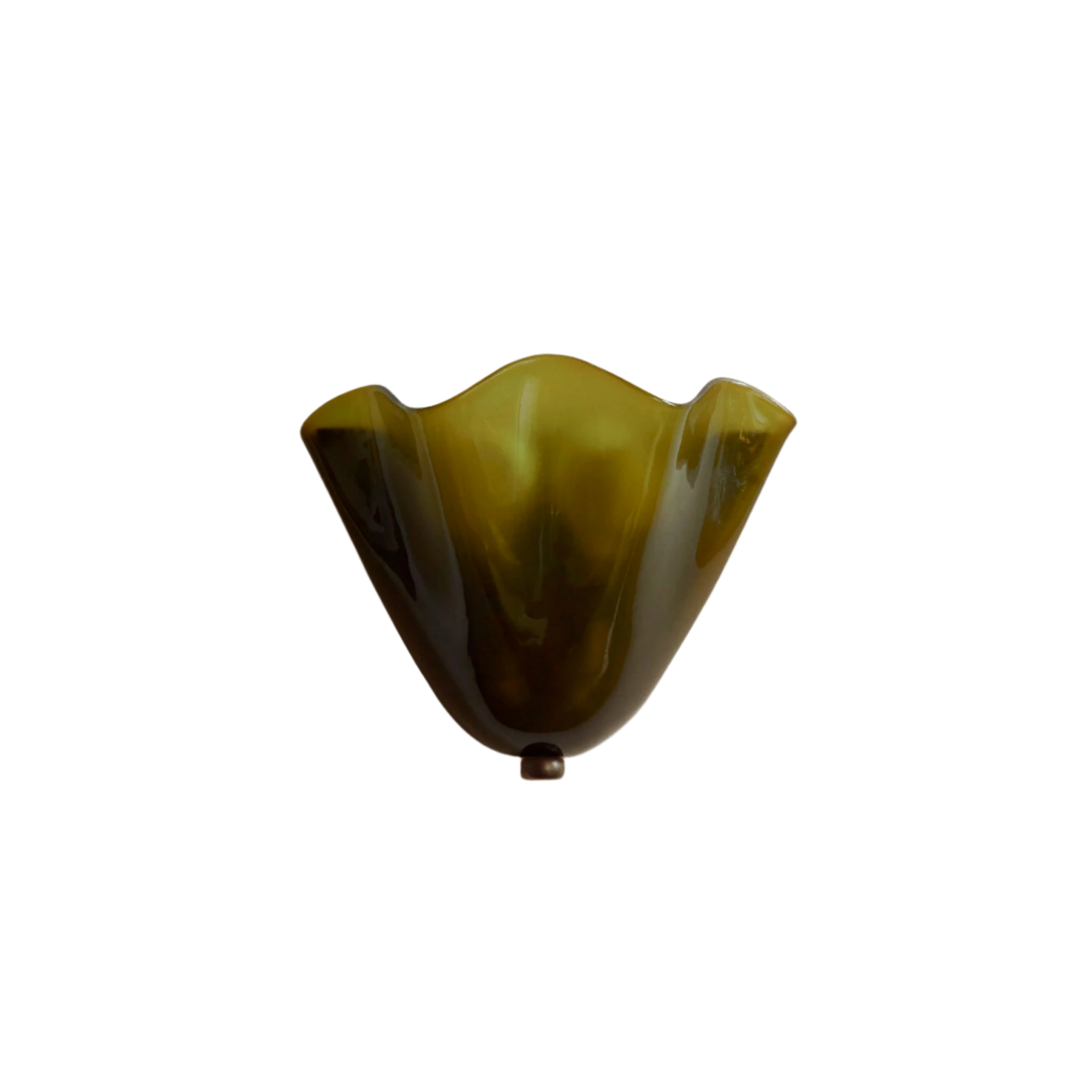Lumen Skirt Shell Glass Wall Light