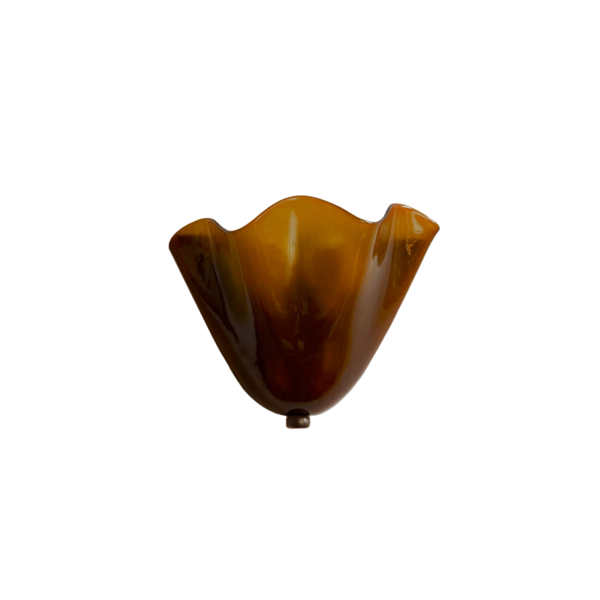 Lumen Skirt Shell Glass Wall Light