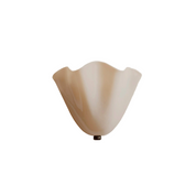 Lumen Skirt Shell Glass Wall Light