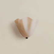 Lumen Skirt Shell Glass Wall Light