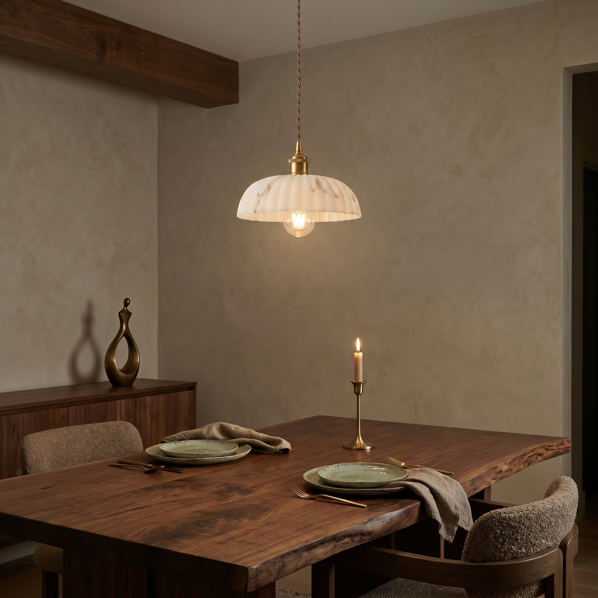Lumen Orielle Organic Pendant Light