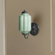 Lumen Eloise Milk Glass Wall Sconce