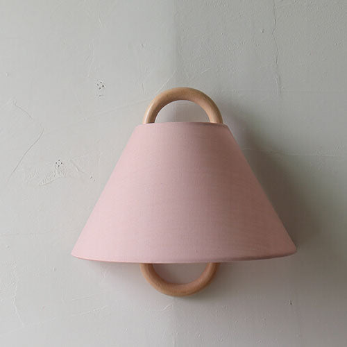 Lumen Wooden Pleated Wall Sconce