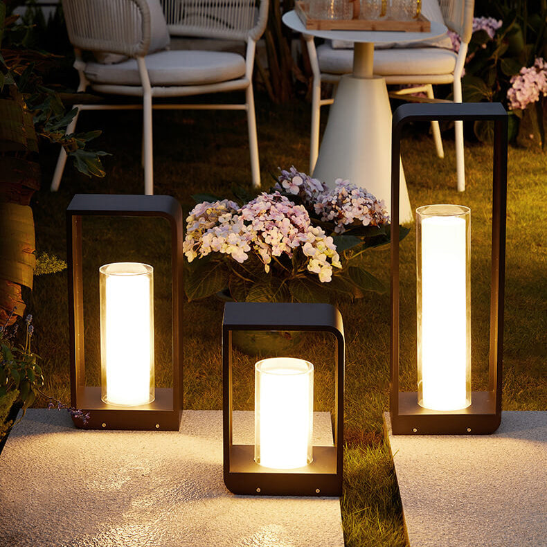 Lumen Framed Glow Outdoor Lantern