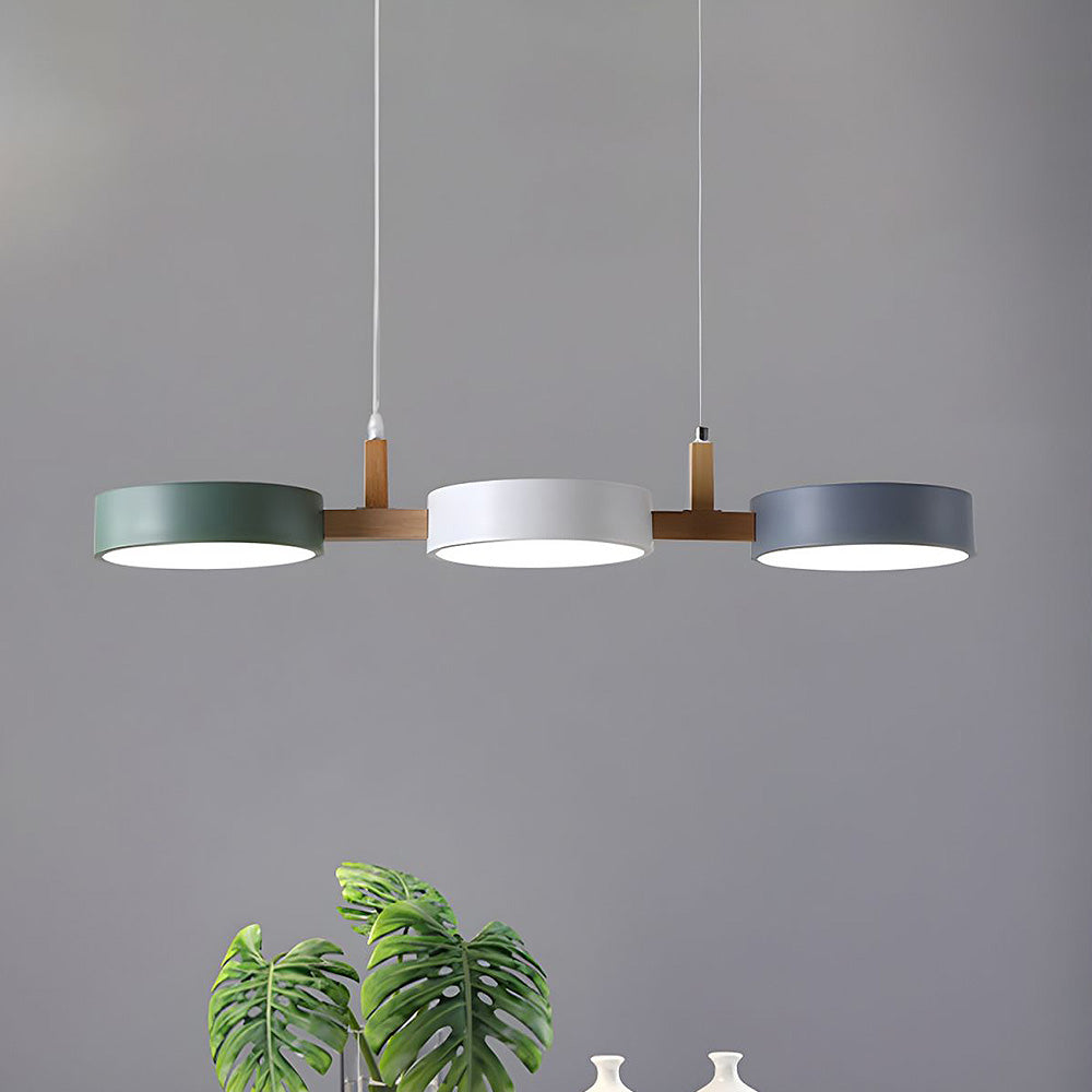 Lumen Cylinder Multi Light Pendant