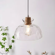 Lumen Nordic Clear Glass Pendant