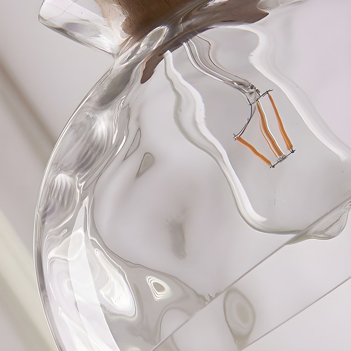 Lumen Nordic Clear Glass Pendant