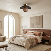 Lumen Nordic Glass Ceiling Lamp