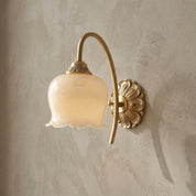Lumen Cream Resin Wall Sconce