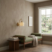 Lumen Cream Resin Wall Sconce