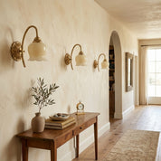 Lumen Cream Resin Wall Sconce