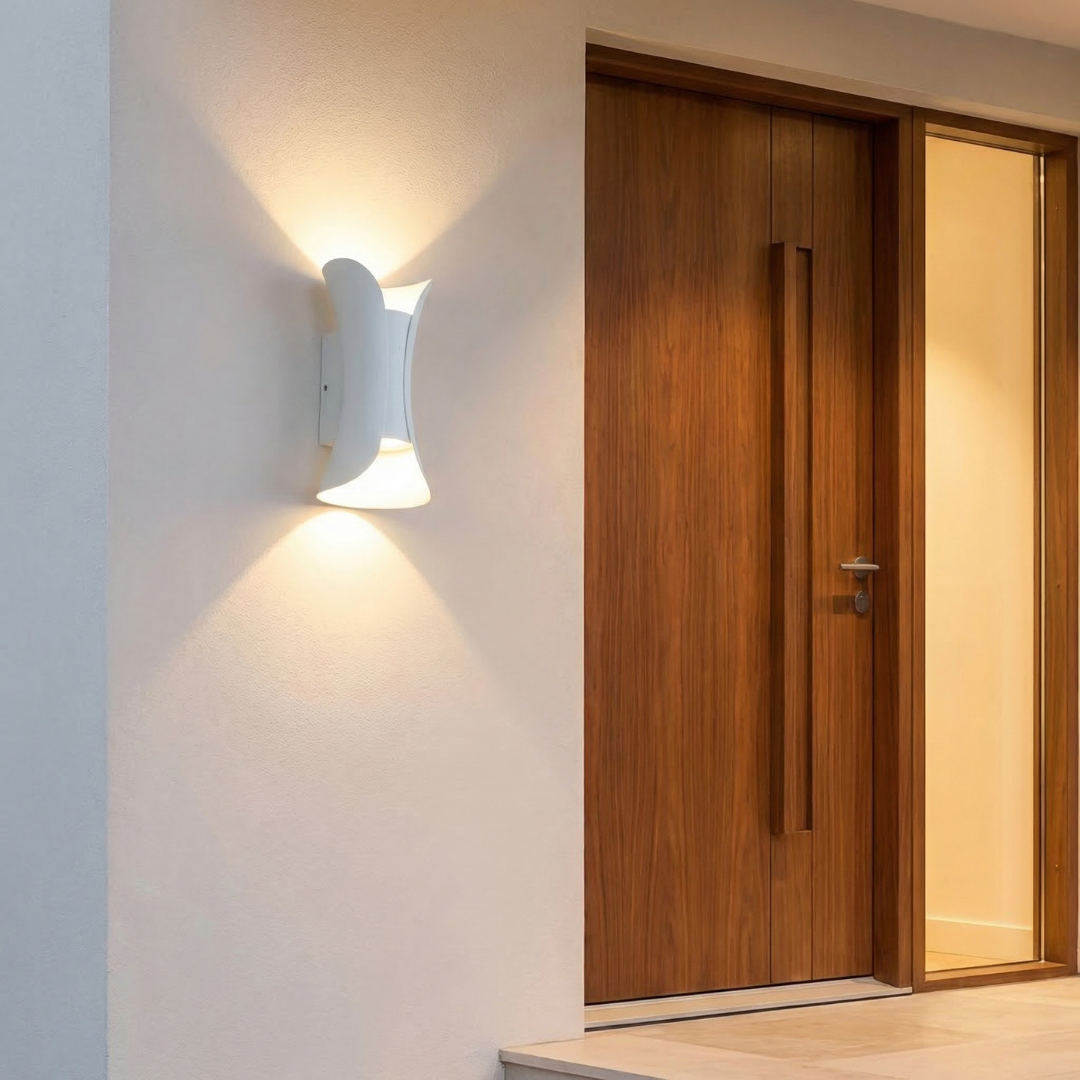 Lumen Curved LED Wall Sconce