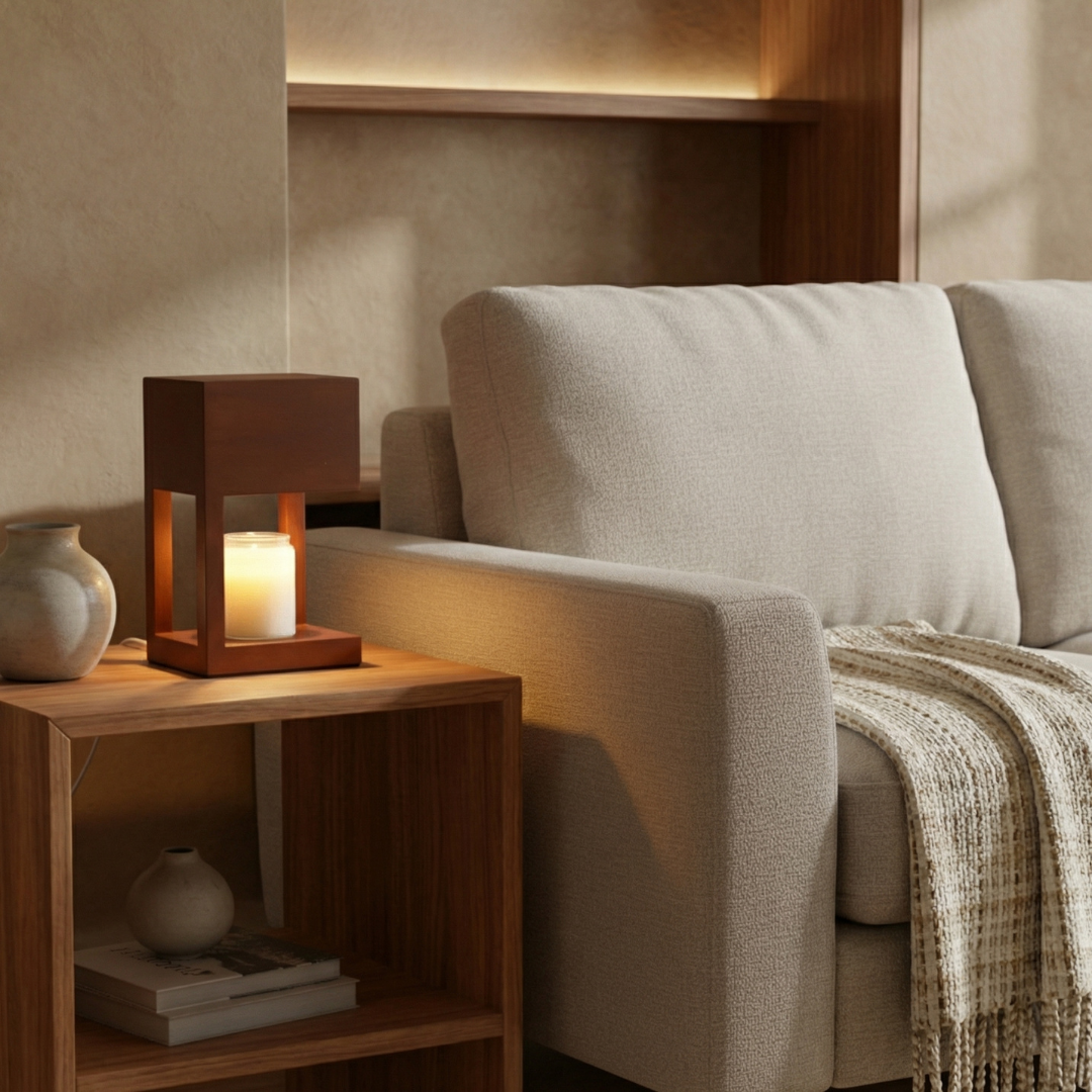 Lumen Scandinavian Candle Warmer Lamp