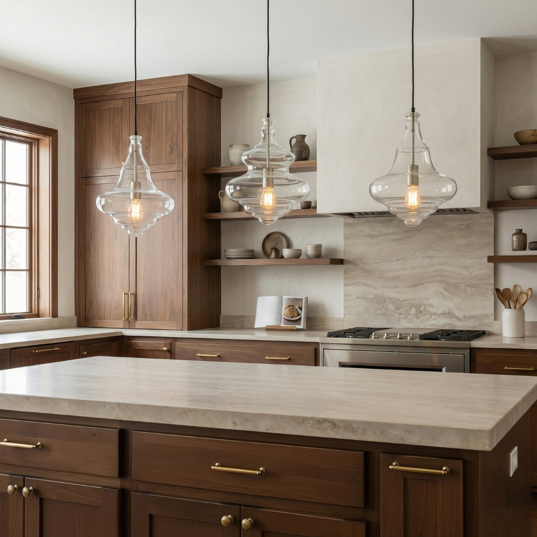 Lumen Glory Glass Pendant Light