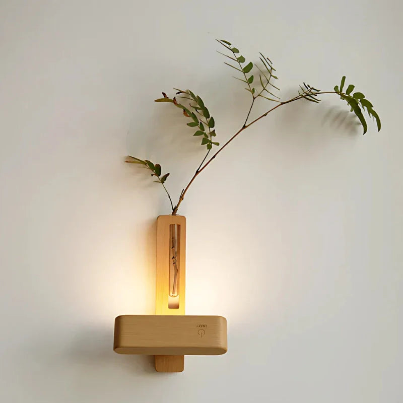 Lumen Ambient Wood Wall Light