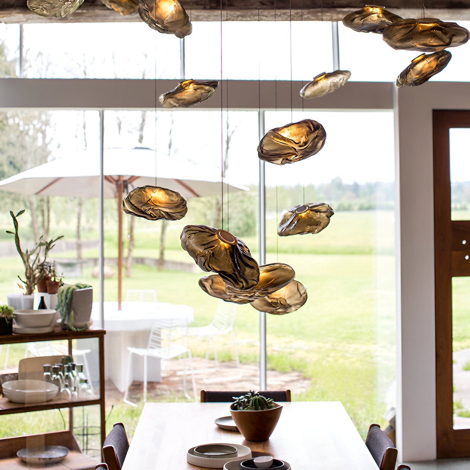 Lumen Fiberglass Cloud Pendant