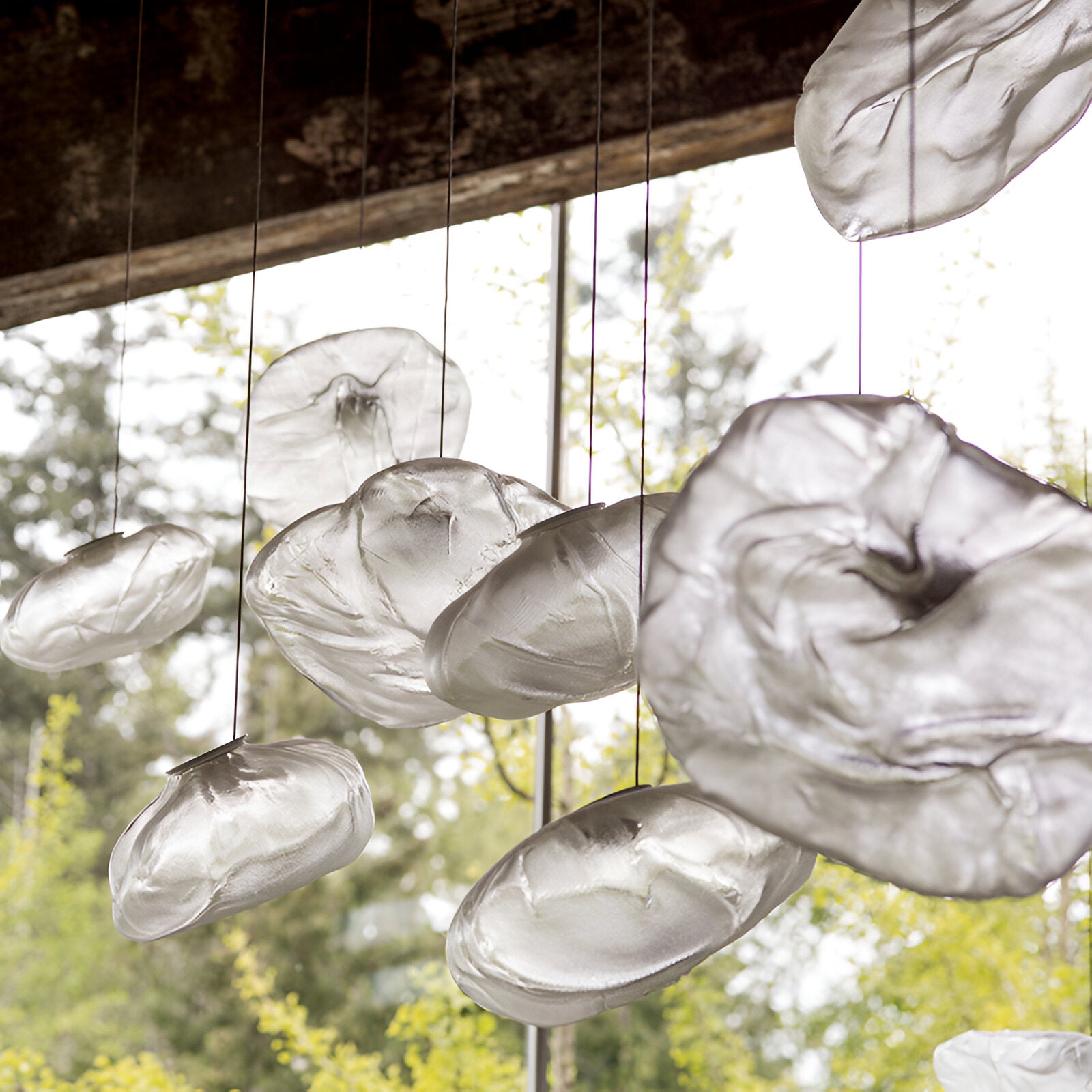Lumen Fiberglass Cloud Pendant
