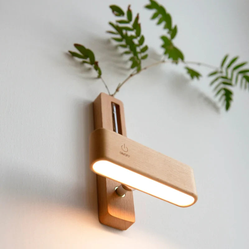 Lumen Ambient Wood Wall Light